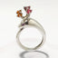 Anillo de compromiso my deer, plata de primera ley Citrino y Amethysta