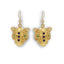 Jaguar bold earrings, unique elegant earrings