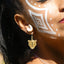 Jaguar bold earrings, unique elegant earrings
