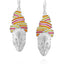 Little dreamer colorful sterling silver earrings,