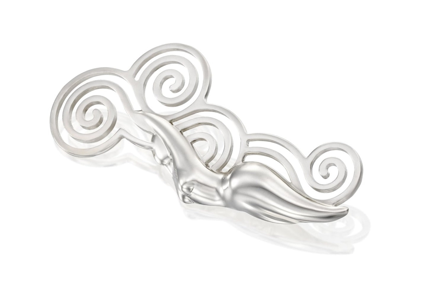   Sea Diver, broche de plata